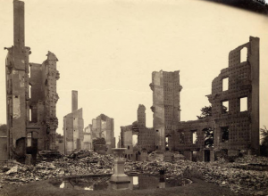 Ruins of Seminary Building, MHC Archives